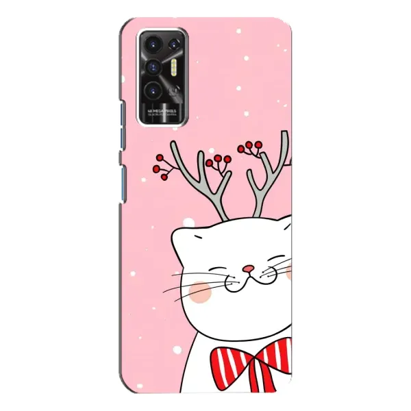 Чехол с рисунком «Зимний кот» для TECNO Pova 2 (LE7n) Чехол с рисунком «Зимний кот» для TECNO Pova 2 (LE7n)