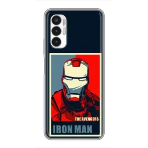 Чохол Супергерой Залізна Людина на Tecno POVA 3 (LF7n) (Art Iron man)
