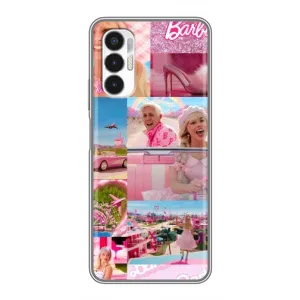 Силиконовый Чехол Барби Фильм на Tecno POVA 3 (LF7n) (Барби стиль)