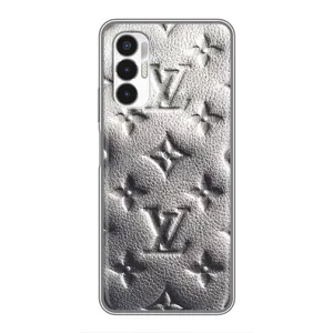 Текстурний Чохол Louis Vuitton для Техно Пова 3 (Бежевий ЛВ)
