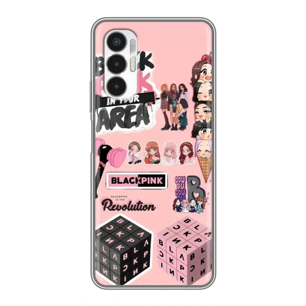 Чехол с рисунком «BLACK PINK коллаж» для TECNO POVA 3 (LF7n) Чехол с рисунком «BLACK PINK коллаж» для TECNO POVA 3 (LF7n)