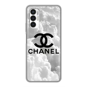 Чехол с Брендами одежды на Техно Пова 3 (CHANEL)