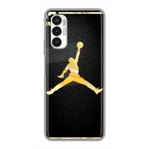 Силіконовый Чохол Nike Air Jordan на Техно Пова 3 (Джордан 23)