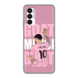 Чохли Лео Мессі в Маямі на Tecno POVA 3 (LF7n) (GOAT MESSI)
