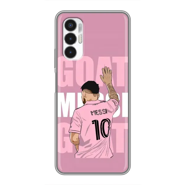 Чехол с рисунком «GOAT MESSI» для TECNO POVA 3 (LF7n) Чехол с рисунком «GOAT MESSI» для TECNO POVA 3 (LF7n)