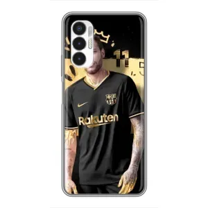 Силіконовий Чохол для Tecno POVA 3 (LF7n) (Gold Neymar)