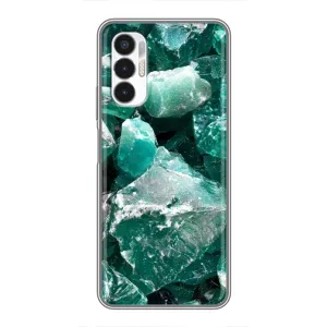 Чехол (Дорого -богато) на Tecno POVA 3 (LF7n) (Изумруд)