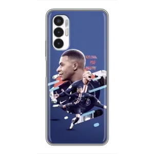Чехол (TPU) с Футболистом на Tecno POVA 3 (LF7n) (Килиан)