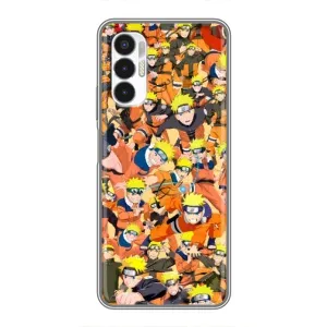 Чехлы с принтом Наруто на Tecno POVA 3 (LF7n) (Коллаж Наруто)