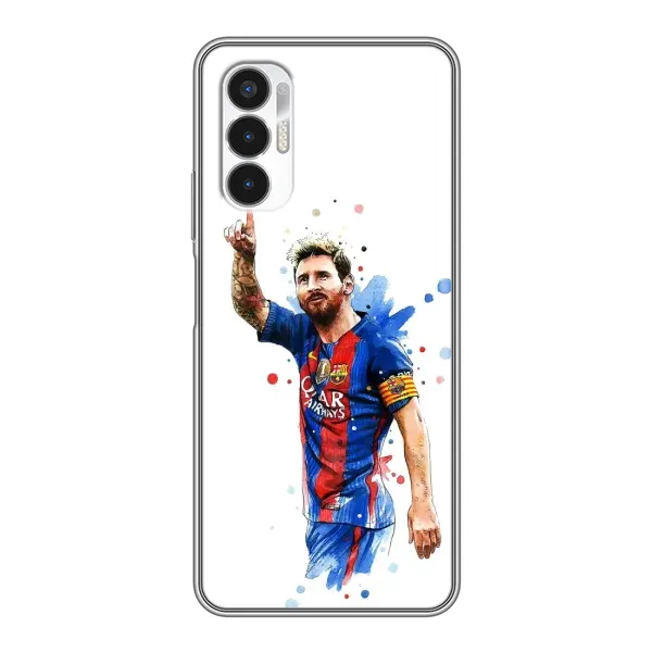 Чехол с рисунком «Leo Messi» для TECNO POVA 3 (LF7n) Чехол с рисунком «Leo Messi» для TECNO POVA 3 (LF7n)