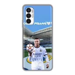 Чехол (TPU) с Футболистом на Tecno POVA 3 (LF7n) (Mbappe Real)
