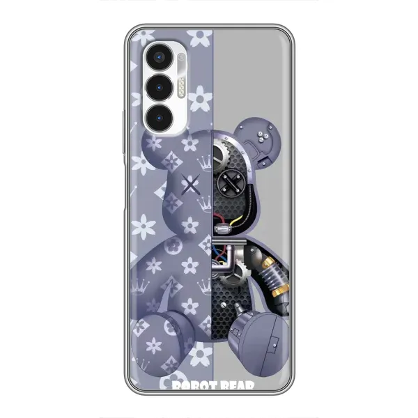 Чехол с рисунком «Медведь Louis Vuitton» для TECNO POVA 3 (LF7n)