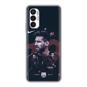 Чехлы Лео Месси Аргентина для Tecno POVA 3 (LF7n) (Месси 10)