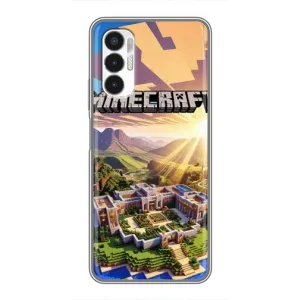 Чохол майнкрафт для Tecno POVA 3 (LF7n) (MINECRAFT)