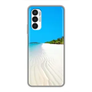 Летний Чехол на Tecno POVA 3 (LF7n) (Море песок)