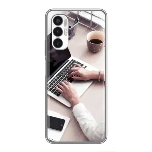 Силіконовий бампер (Працівники) на Tecno POVA 3 (LF7n) (Офісний працівник)