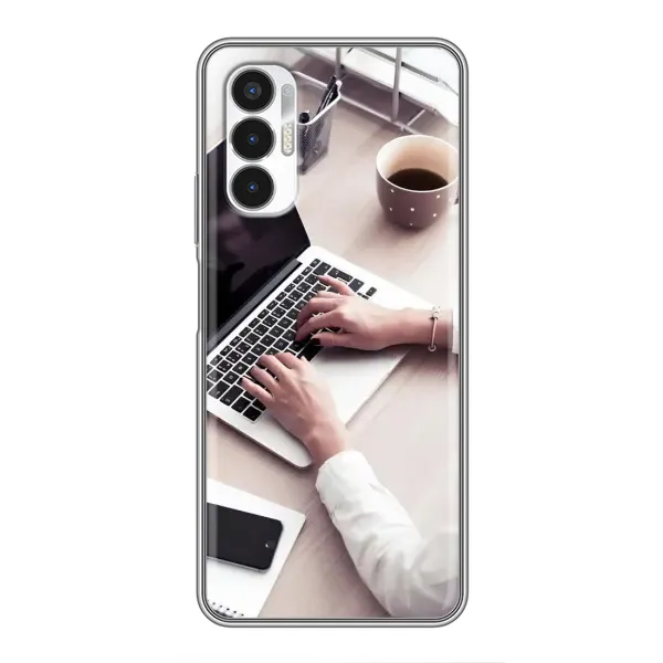 Чехол с рисунком «Офисный работник» для TECNO POVA 3 (LF7n) Чехол с рисунком «Офисный работник» для TECNO POVA 3 (LF7n)