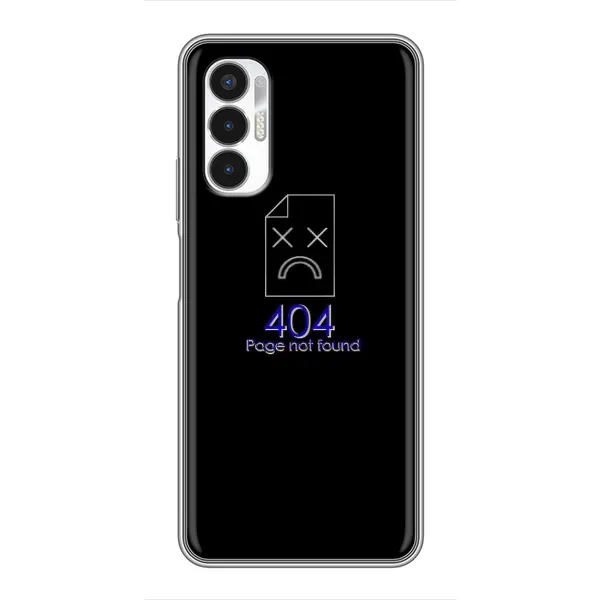 Чехол с рисунком «Ошибка 404» для TECNO POVA 3 (LF7n) Чехол с рисунком «Ошибка 404» для TECNO POVA 3 (LF7n)