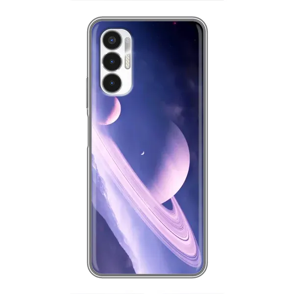 Чехол с рисунком «Планета в космосе» для TECNO POVA 3 (LF7n)