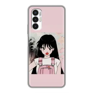 Чехол с персонажами АНИМЕ на Tecno POVA 3 (LF7n) (Сейлор Марс)