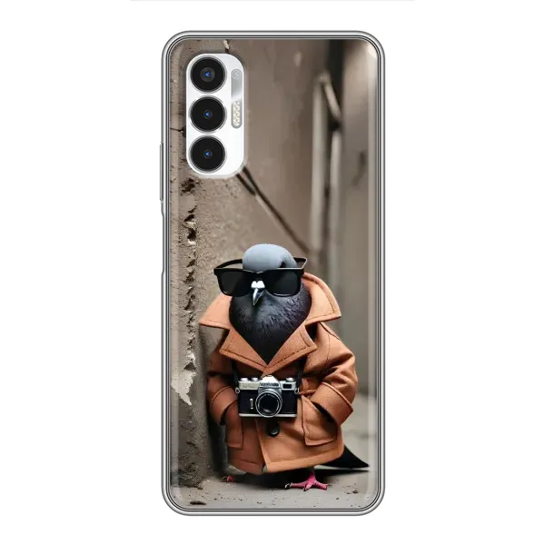 Чехол с рисунком «Шпиониро голубио» для TECNO POVA 3 (LF7n)