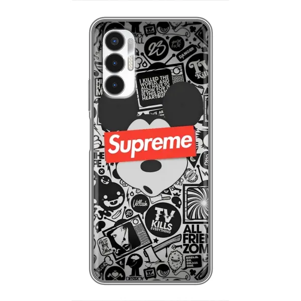 Чехол с рисунком «Supreme Маус» для TECNO POVA 3 (LF7n) Чехол с рисунком «Supreme Маус» для TECNO POVA 3 (LF7n)