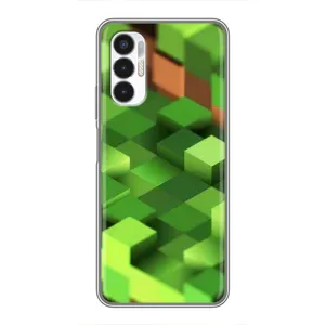 Чохли для Tecno POVA 3 (LF7n) (Персонажі МайнКрафт) (Текстура)