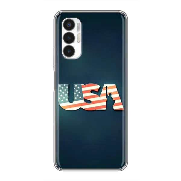 Чехол с рисунком «USA» для TECNO POVA 3 (LF7n) Чехол с рисунком «USA» для TECNO POVA 3 (LF7n)
