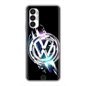 Чохол "Фольксваген" для Tecno POVA 3 (LF7n) (Volkswagen на чорному)