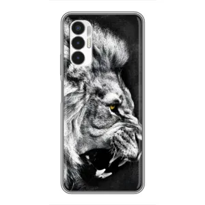 Чохол з картинкою на Tecno POVA 3 (LF7n) (Злий Лев)
