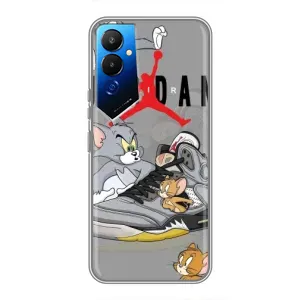 Силиконовый Чехол Nike Air Jordan на Техно Пова 4 (Air Jordan)