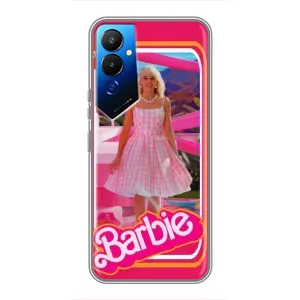 Силиконовый Чехол Барби Фильм на Tecno POVA 4 (LG7n) (Барби Марго)