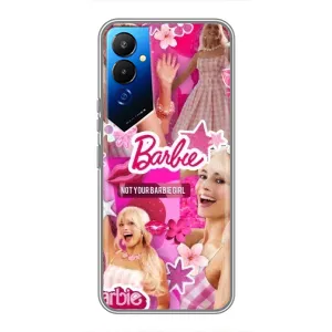 Силиконовый Чехол Барби Фильм на Tecno POVA 4 (LG7n) (Барби)