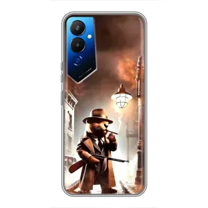 Чехол с мемами тралалело тралала для Tecno POVA 4 (LG7n) (Бобрито бандито)