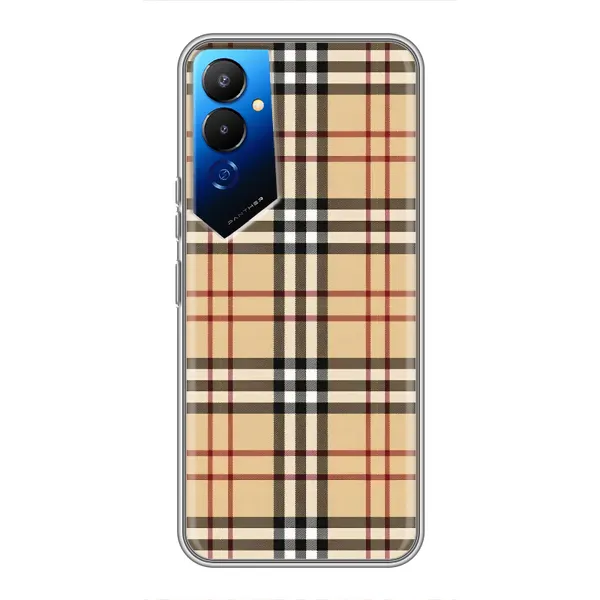 Чехол с рисунком «Burberry стиль» для TECNO POVA 4 (LG7n) Чехол с рисунком «Burberry стиль» для TECNO POVA 4 (LG7n)