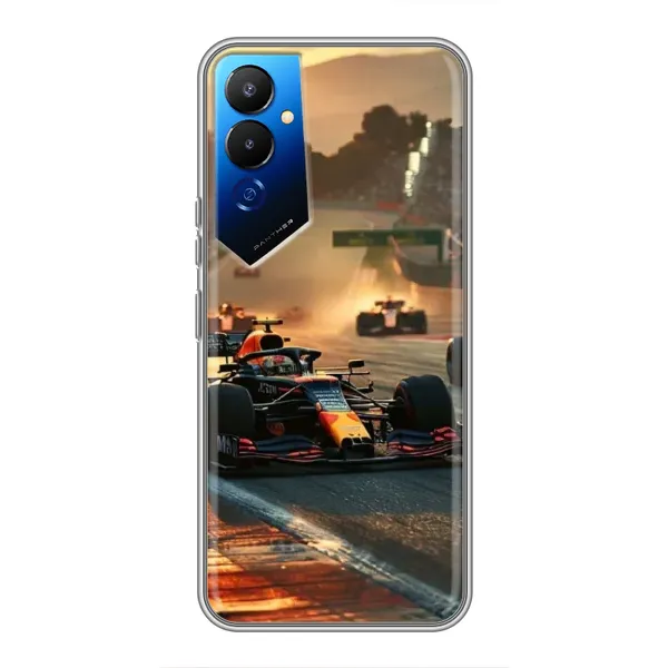 Чехол с рисунком «Чемпионат ф1» для TECNO POVA 4 (LG7n) Чехол с рисунком «Чемпионат ф1» для TECNO POVA 4 (LG7n)