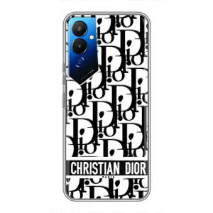Чохол (Dior, Prada, YSL, Chanel) для Tecno POVA 4 (LG7n) (Christian Dior)
