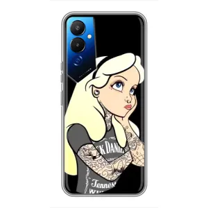 Чохол Стильні дівчата на Tecno POVA 4 (LG7n) (Дівчина образилася)
