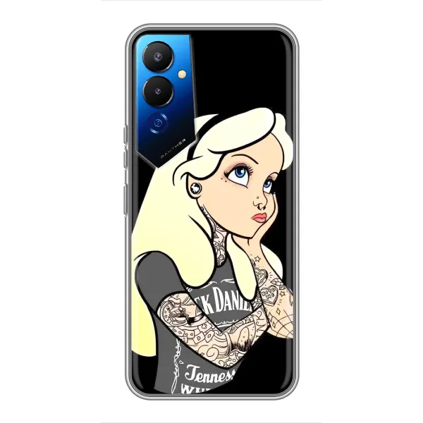 Чехол с рисунком «Девушка обиделась» для TECNO POVA 4 (LG7n) Чехол с рисунком «Девушка обиделась» для TECNO POVA 4 (LG7n)
