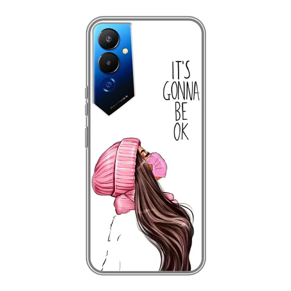 Чехол с рисунком «Девушка в маске» для TECNO POVA 4 (LG7n) Чехол с рисунком «Девушка в маске» для TECNO POVA 4 (LG7n)