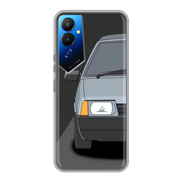 Чехол с рисунком «Девятка» для TECNO POVA 4 (LG7n) Чехол с рисунком «Девятка» для TECNO POVA 4 (LG7n)