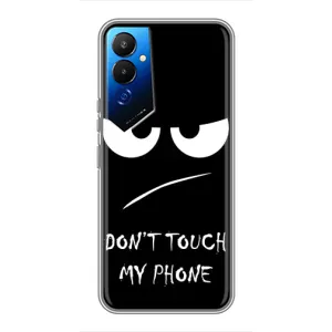 Чехол с прикольным текстом на Tecno POVA 4 (LG7n) (Dont)