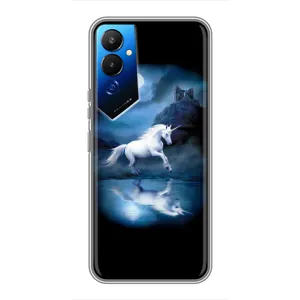 Чехол Unicorn на Tecno POVA 4 (LG7n) (Единорог)