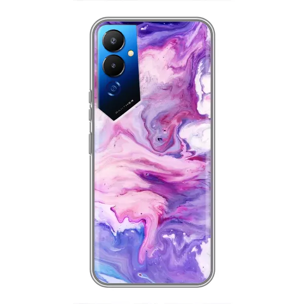 Чехол с рисунком «Фиолетовый мрамор» для TECNO POVA 4 (LG7n) Чехол с рисунком «Фиолетовый мрамор» для TECNO POVA 4 (LG7n)