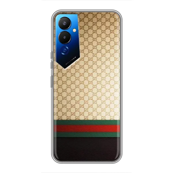 Чехол с рисунком «Фон Гуччи» для TECNO POVA 4 (LG7n) Чехол с рисунком «Фон Гуччи» для TECNO POVA 4 (LG7n)