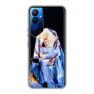 Чехлы с принтом для Tecno POVA 4 (LG7n) Футболист (футболист Холанн)