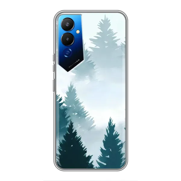 Чехол с рисунком «Горный лес» для TECNO POVA 4 (LG7n) Чехол с рисунком «Горный лес» для TECNO POVA 4 (LG7n)