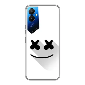 Чохли (ТПУ) (смішні стікери) для Tecno POVA 4 (LG7n) (Х-Х)