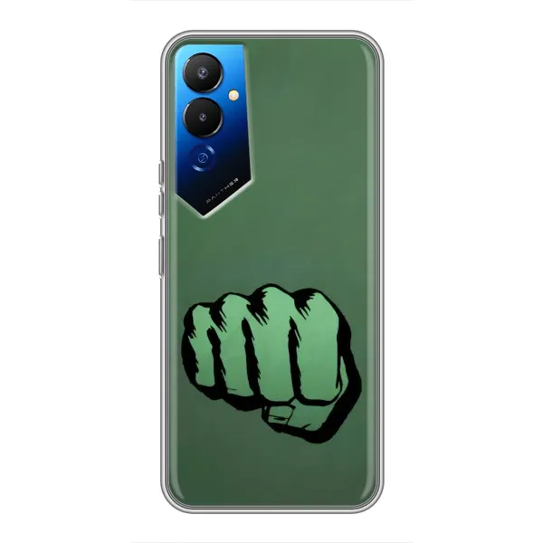 Чехол с рисунком «Халк» для TECNO POVA 4 (LG7n)