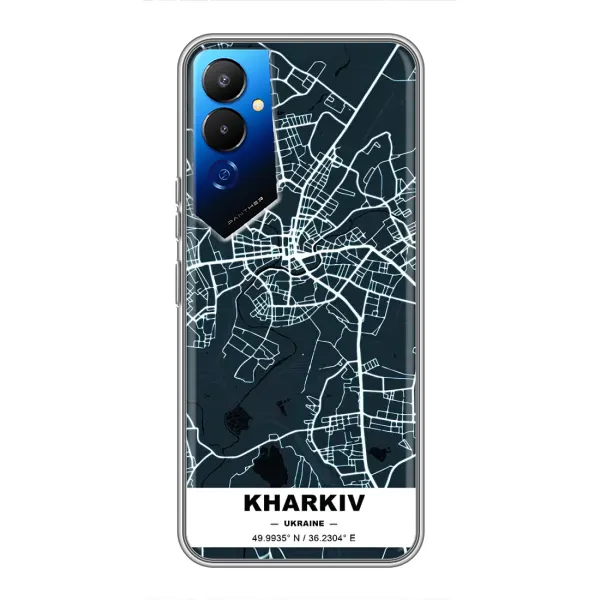 Чехол с рисунком «Харьков» для TECNO POVA 4 (LG7n) Чехол с рисунком «Харьков» для TECNO POVA 4 (LG7n)